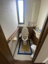 長生郡長南町岩川、収益物件/寮のトイレ画像です