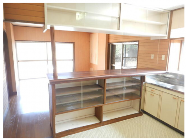 いすみ市岬町、中古一戸建てのキッチン画像です