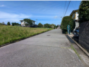 いすみ市大原台、土地の画像です