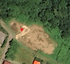 いすみ市岬町、土地の間取り画像です