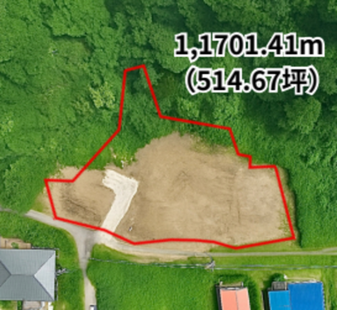 いすみ市岬町、土地の画像です