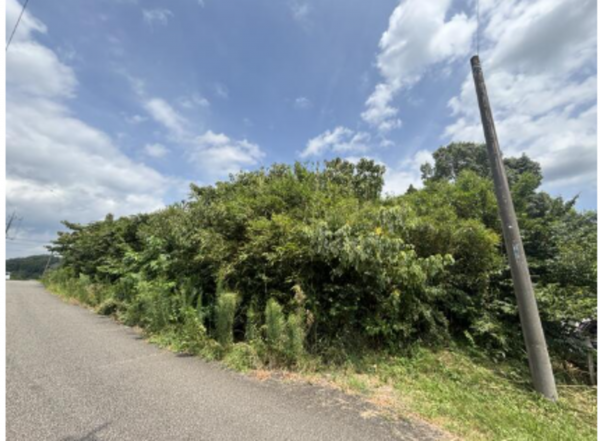 夷隅郡大多喜町田丁、土地の画像です