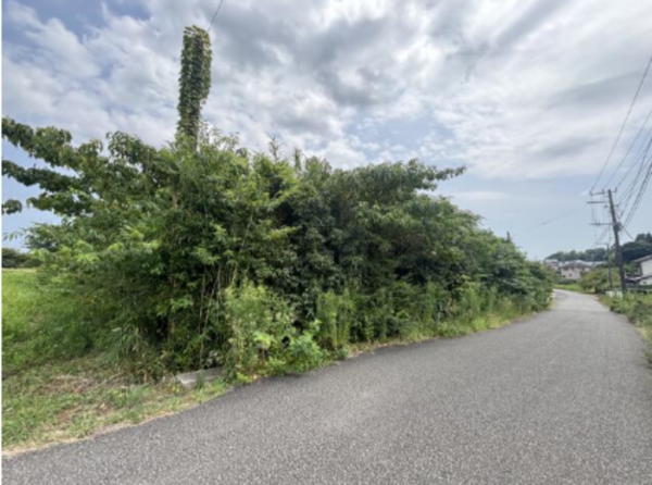 夷隅郡大多喜町田丁、土地の画像です