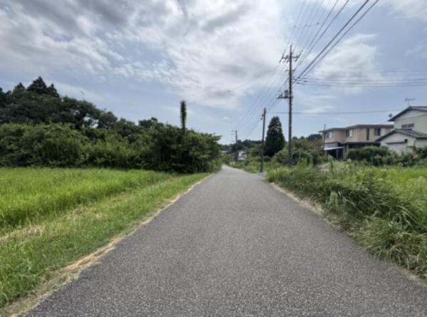 夷隅郡大多喜町田丁、土地の画像です