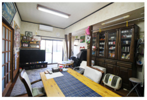 いすみ市大原、中古一戸建ての居間画像です