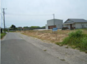 いすみ市岬町、土地の外観画像です