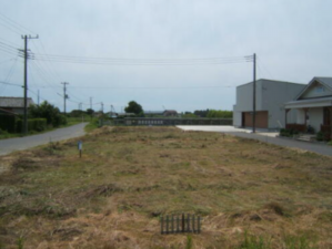 いすみ市岬町、土地の外観画像です