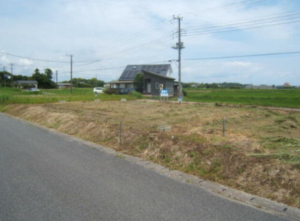 いすみ市岬町、土地の外観画像です