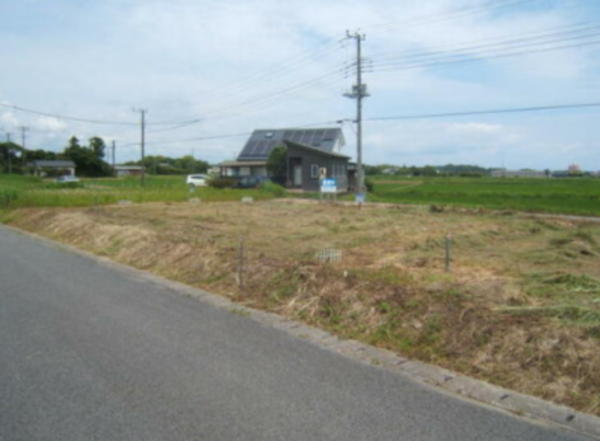 いすみ市岬町、土地の外観画像です
