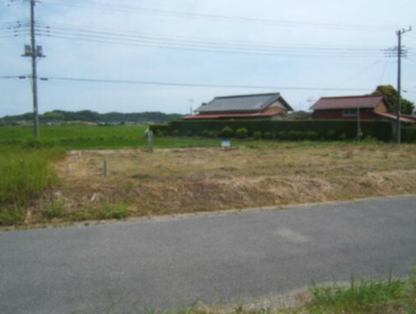 いすみ市岬町、土地の外観画像です
