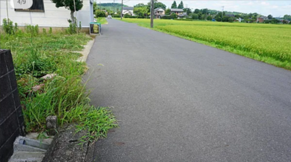 いすみ市今関、土地の画像です