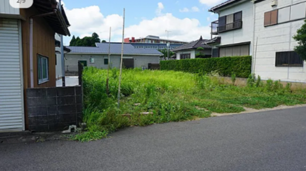 いすみ市今関、土地の外観画像です