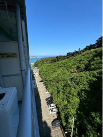 夷隅郡御宿町浜、マンションのバルコニー画像です