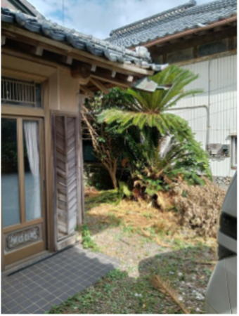 勝浦市植野、中古一戸建ての外観画像です