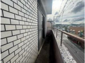 いすみ市大原、中古一戸建てのバルコニー画像です