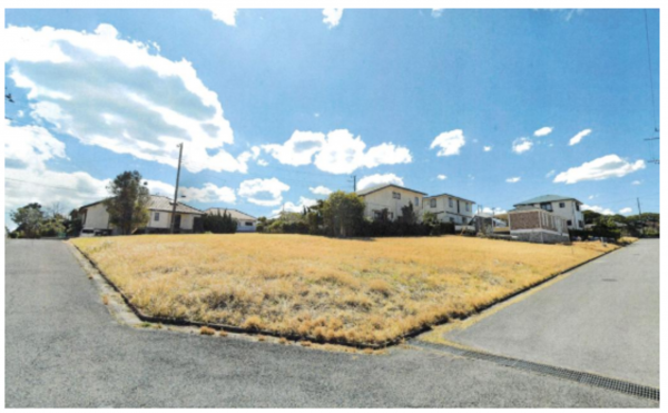 いすみ市大原台、土地の画像です