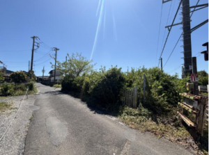 いすみ市大原、土地の外観画像です