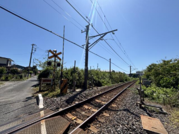 いすみ市大原、土地の外観画像です