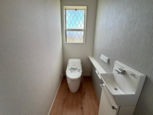 いすみ市弥正、新築一戸建てのトイレ画像です