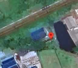 勝浦市興津、土地の間取り画像です