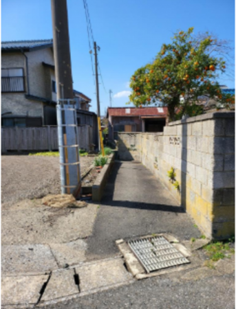 勝浦市興津、土地の外観画像です