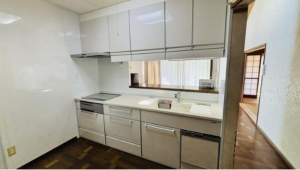 いすみ市岬町、中古一戸建てのキッチン画像です