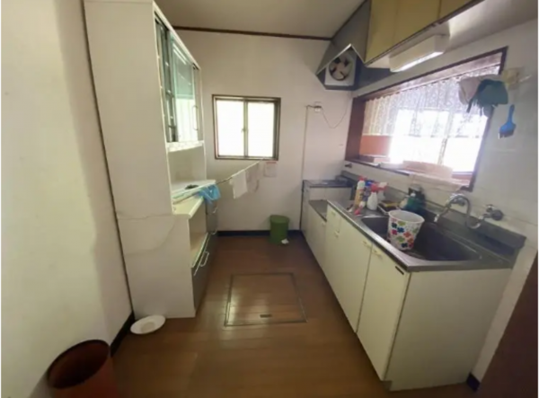 勝浦市松部、中古一戸建てのキッチン画像です