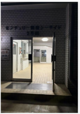 夷隅郡御宿町浜、マンションの玄関画像です