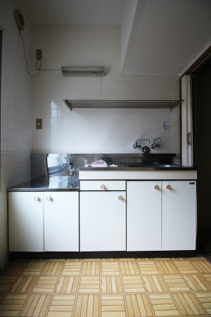 夷隅郡御宿町浜、マンションのキッチン画像です