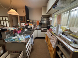 勝浦市松野、中古一戸建てのキッチン画像です