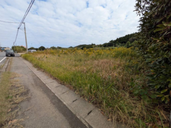 いすみ市岬町、土地の外観画像です