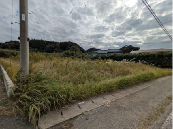 いすみ市岬町、土地の外観画像です