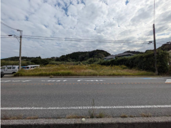 いすみ市岬町、土地の外観画像です