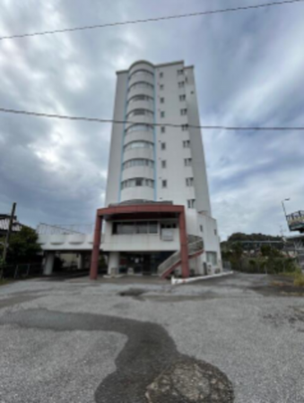 勝浦市興津、マンションの外観画像です