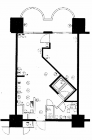 夷隅郡御宿町新町、マンションの間取り画像です