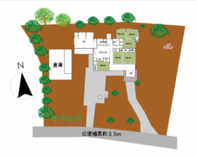 いすみ市大原、土地の画像です