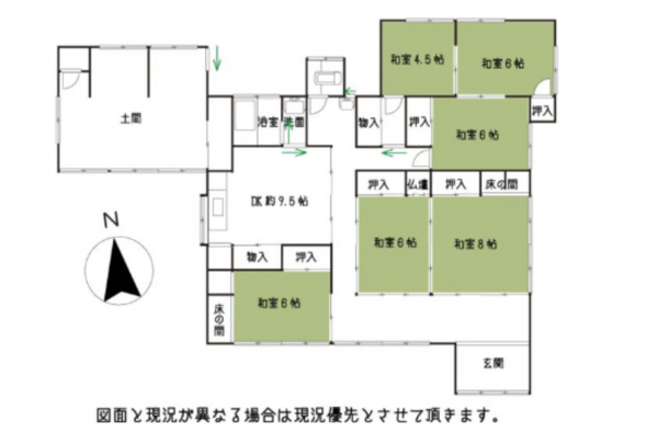 いすみ市大原、土地の間取り画像です
