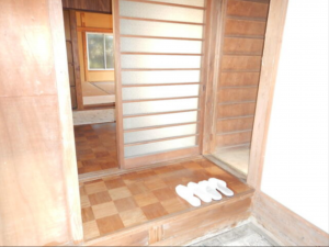 いすみ市岬町、中古一戸建ての玄関画像です