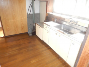 いすみ市岬町、中古一戸建てのキッチン画像です