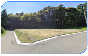 いすみ市岬町、土地の画像です