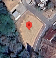 いすみ市岬町、土地の間取り画像です