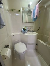 勝浦市墨名、マンションの風呂画像です