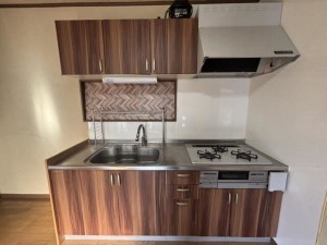 いすみ市岬町、中古一戸建てのキッチン画像です