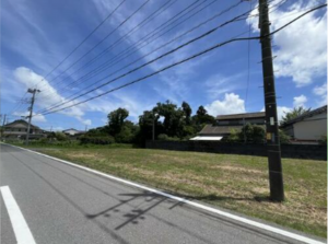 いすみ市深谷、土地の外観画像です