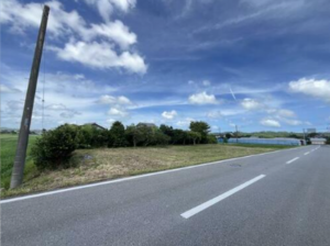 いすみ市深谷、土地の外観画像です