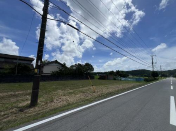 いすみ市深谷、土地の外観画像です