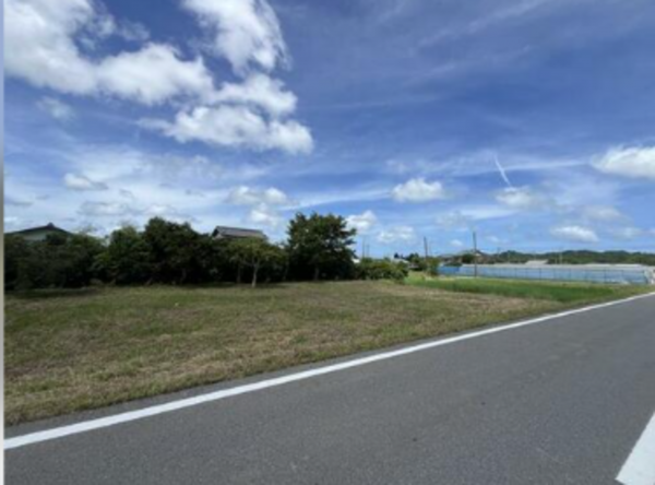 いすみ市深谷、土地の外観画像です