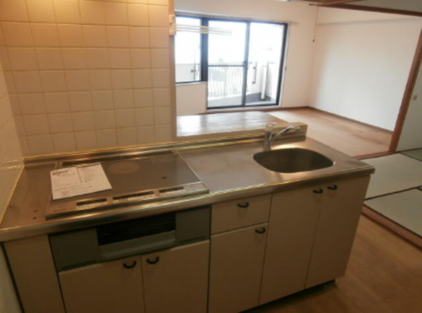 夷隅郡御宿町須賀、マンションのキッチン画像です