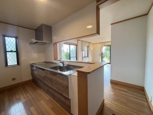 いすみ市岬町、中古一戸建てのキッチン画像です