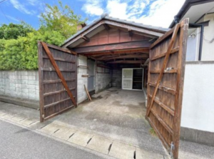 長生郡睦沢町川島、中古一戸建ての駐車場画像です